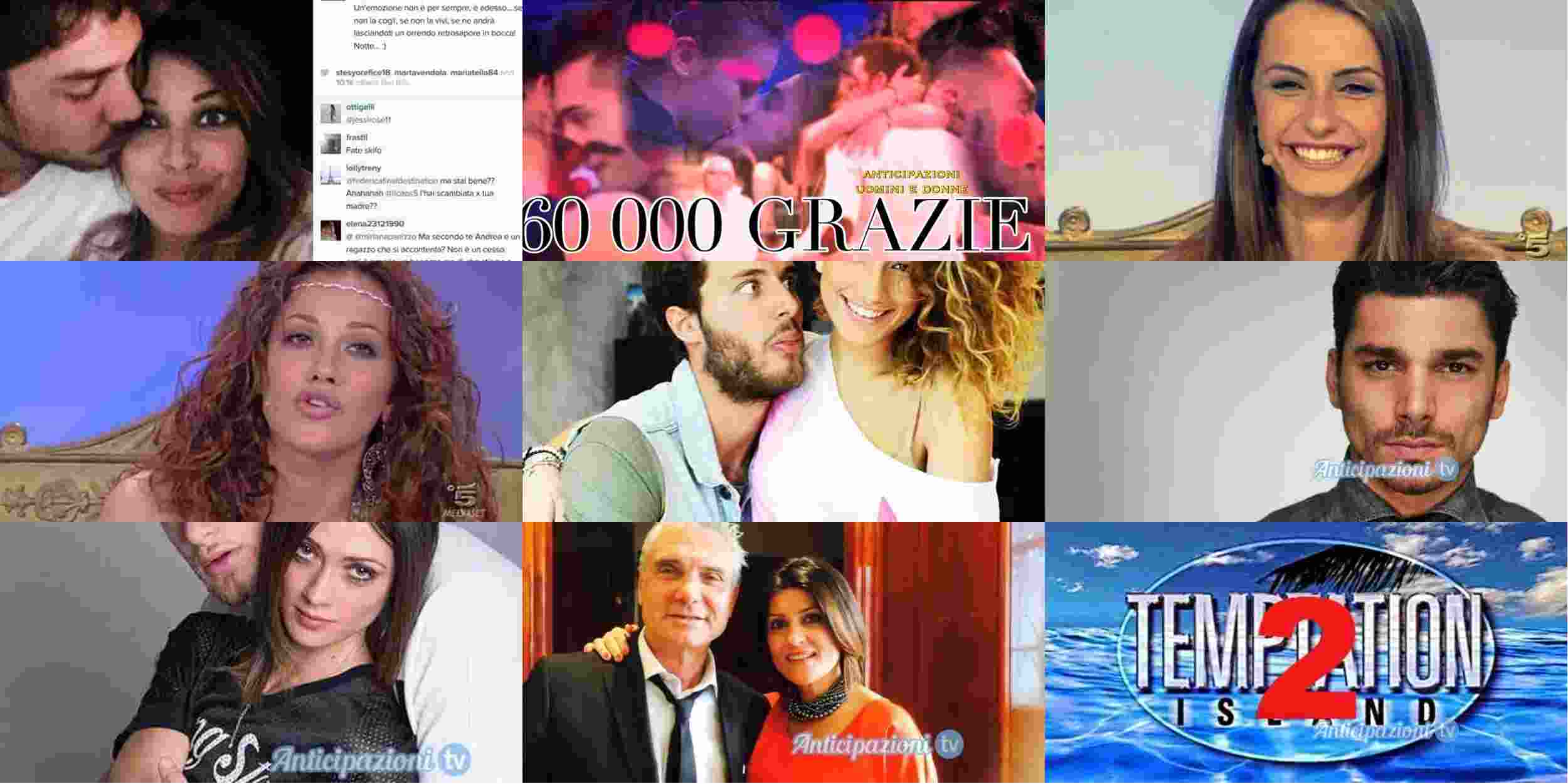 Uomini e Donne gossip: Andrea Cerioli insulta la ex Valentina Rapisarda in diretta su IG