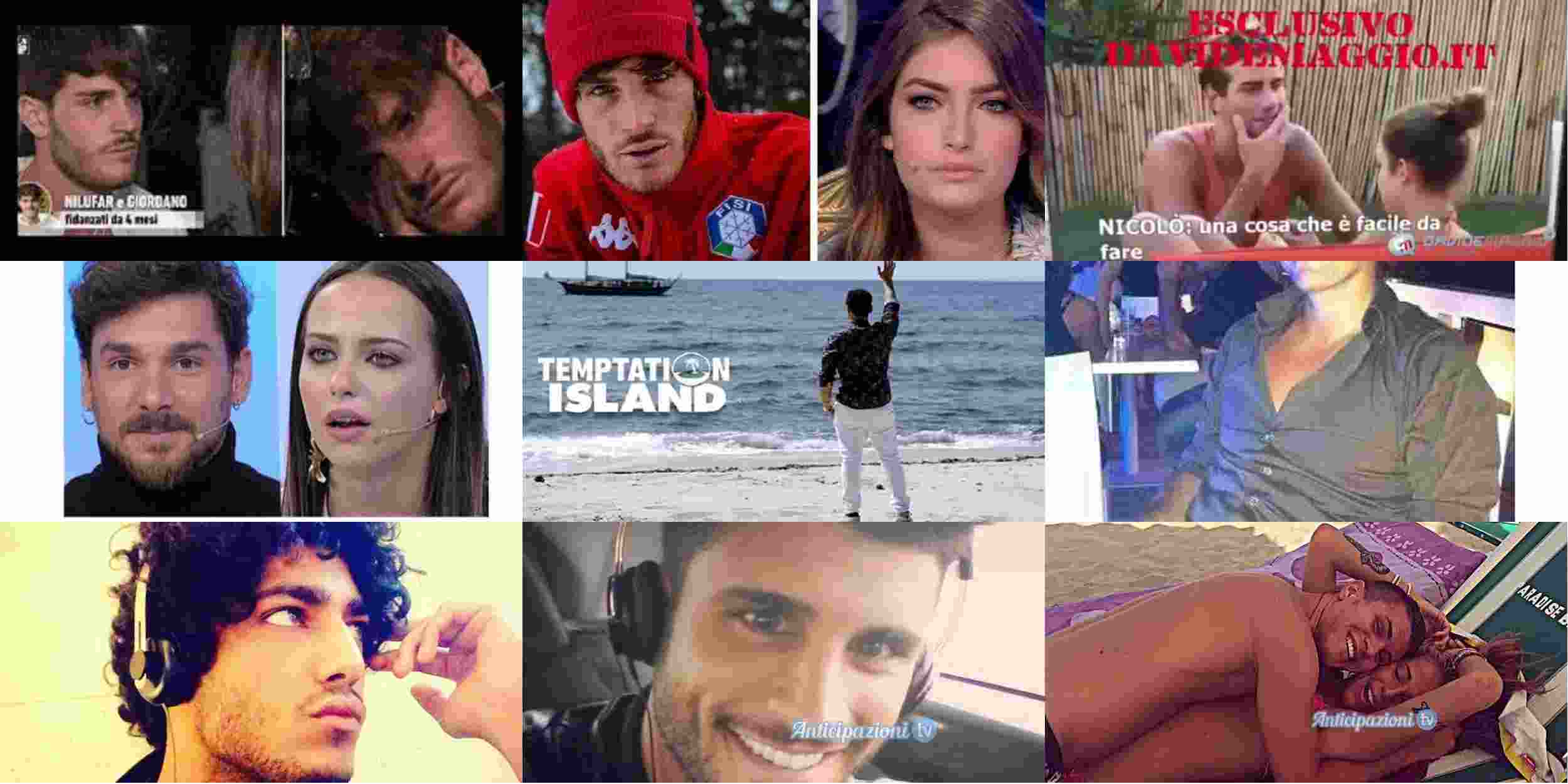 Temptation Island Vip, Giordano e Nilufar: urla e pianti al falò
