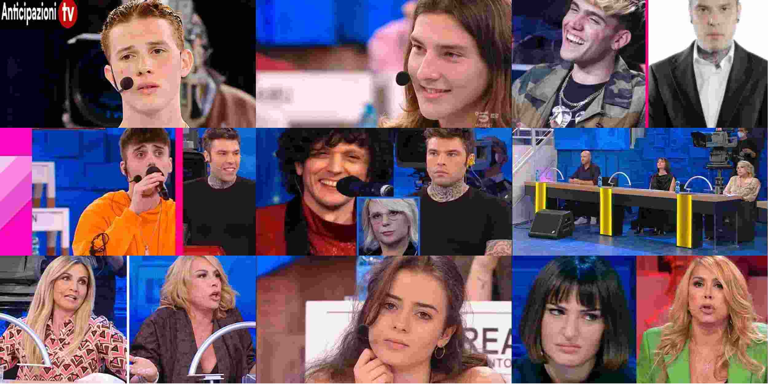Amici 22, il cantante Wax bacia un altro allievo sulle labbra