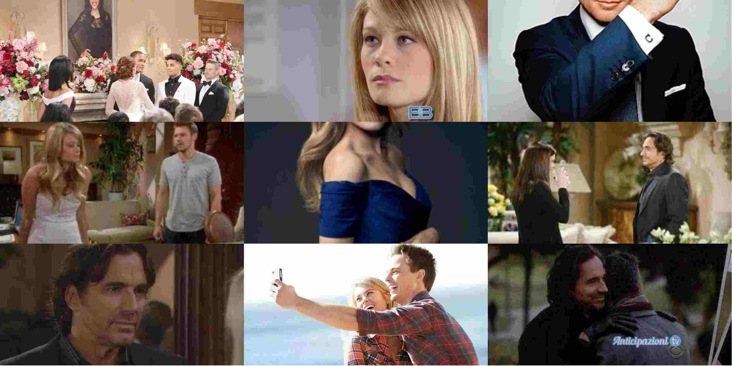 Anticipazioni Beautiful, puntate americane: Zende sposa Nicole, l'arrivo di Sasha e Shirley