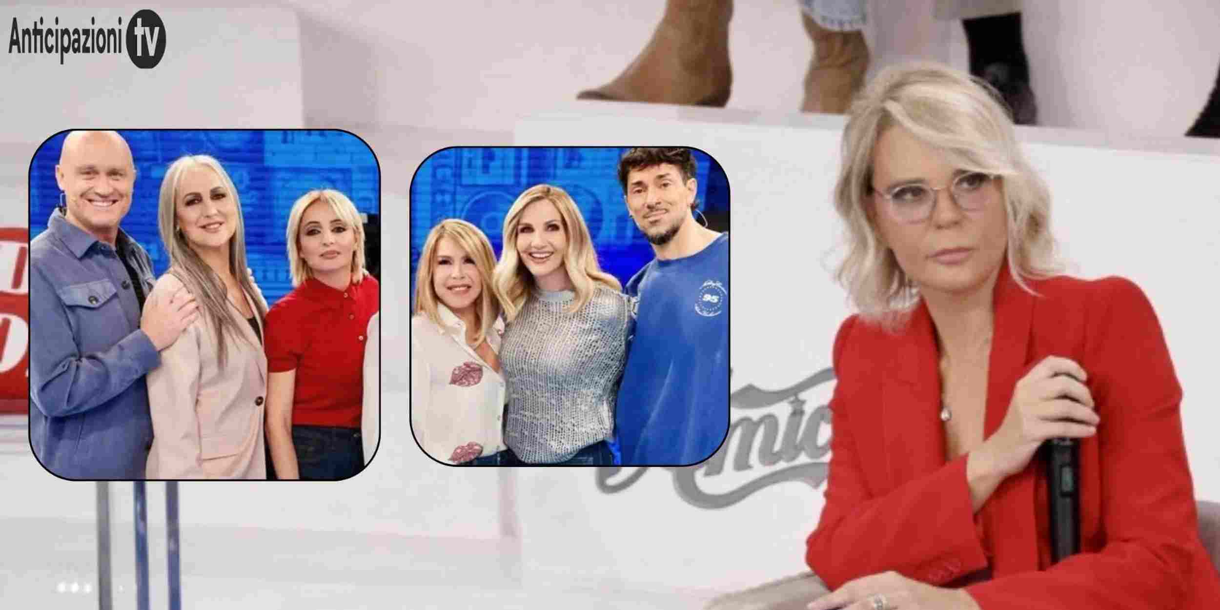 Maria De Filippi e i professori di Amici 25