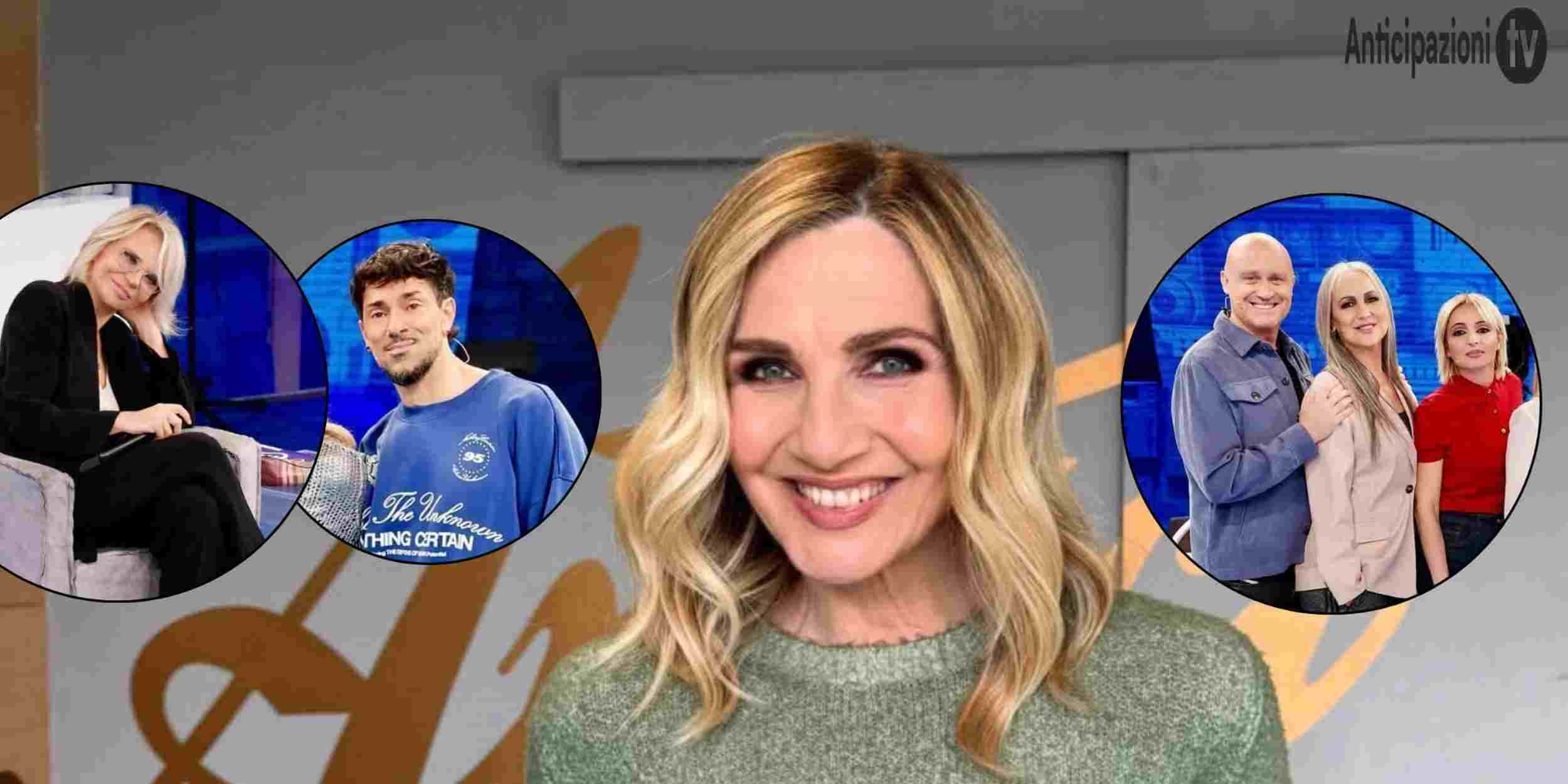 Maria De Filippi e i professori di Amici
