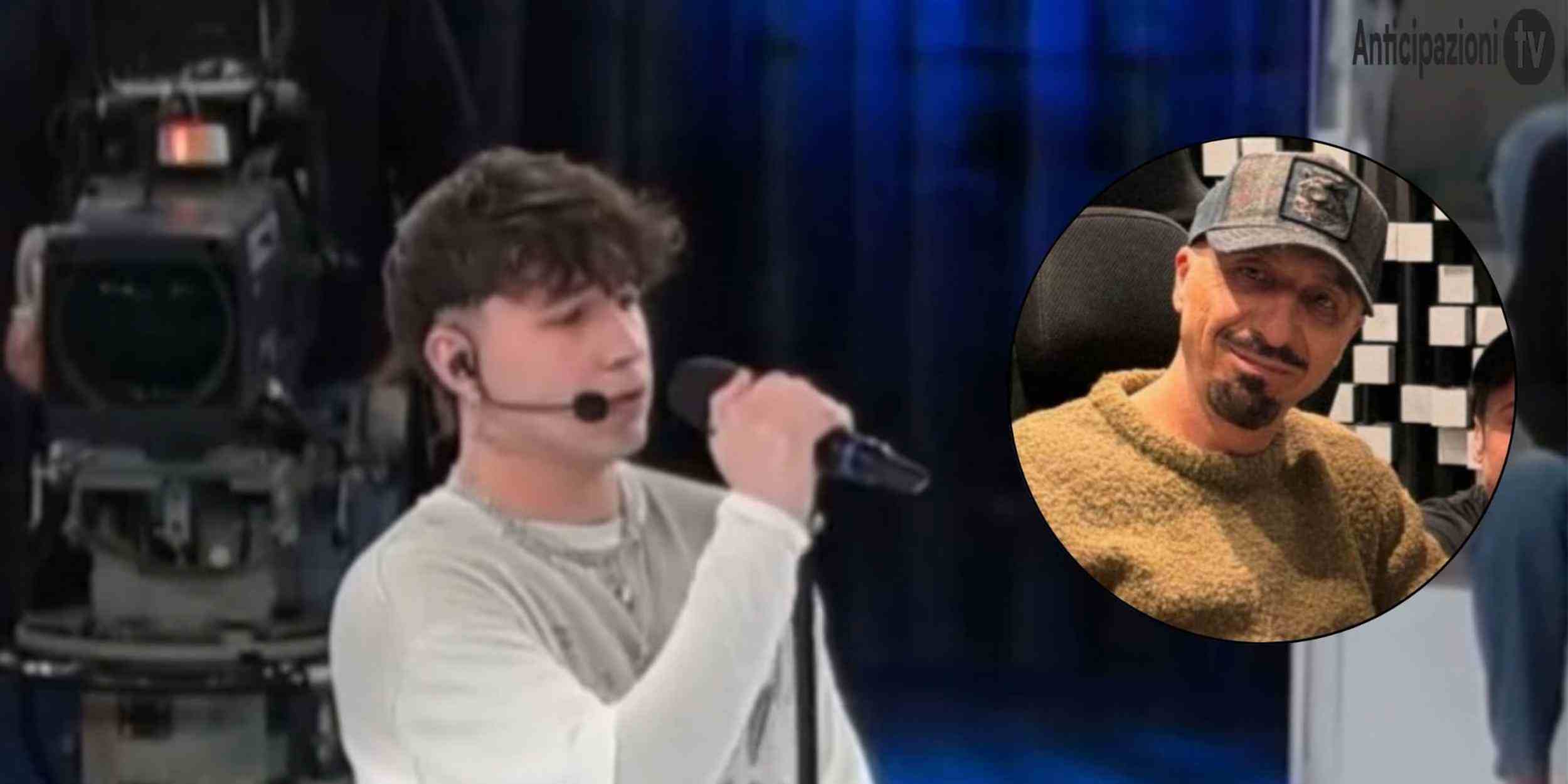Amici, l'ex allievo Opi e l'ex insegnante Luca Jurman