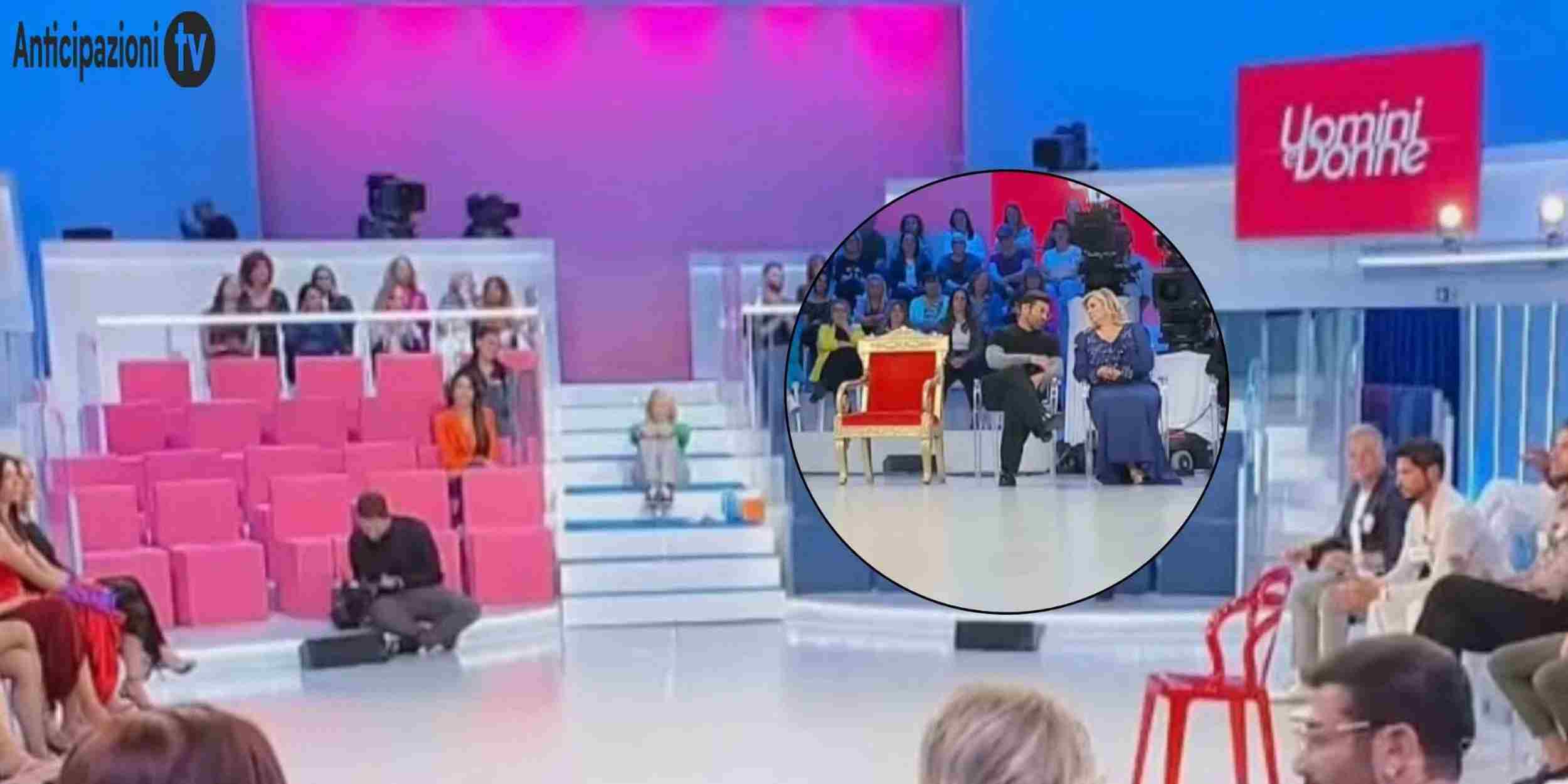 Lo studio di Uomini e Donne con riferimento alla nuova stagione 2026/2027.
