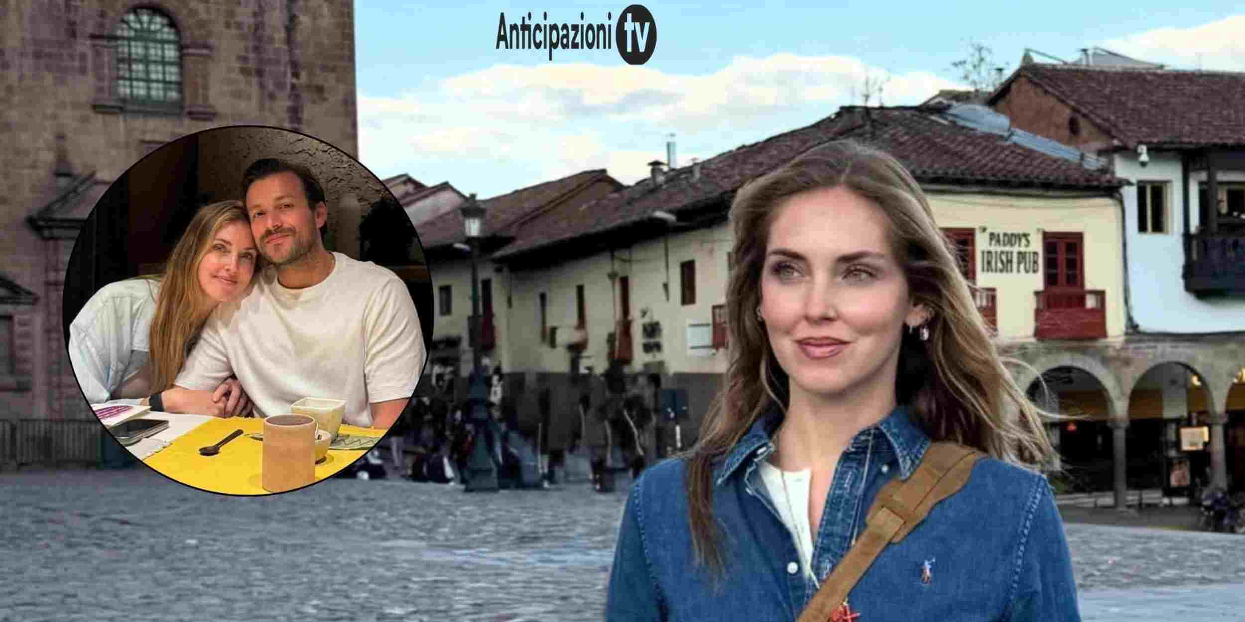 Chiara Ferragni in Perù con il suo compagno José Hernandez