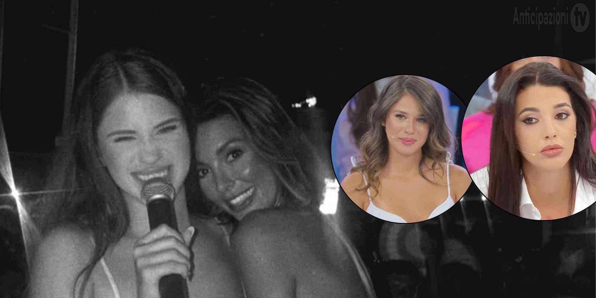 Sara Gaudenzi e Cristiana Anania fuor e dentro Uomini e Donne