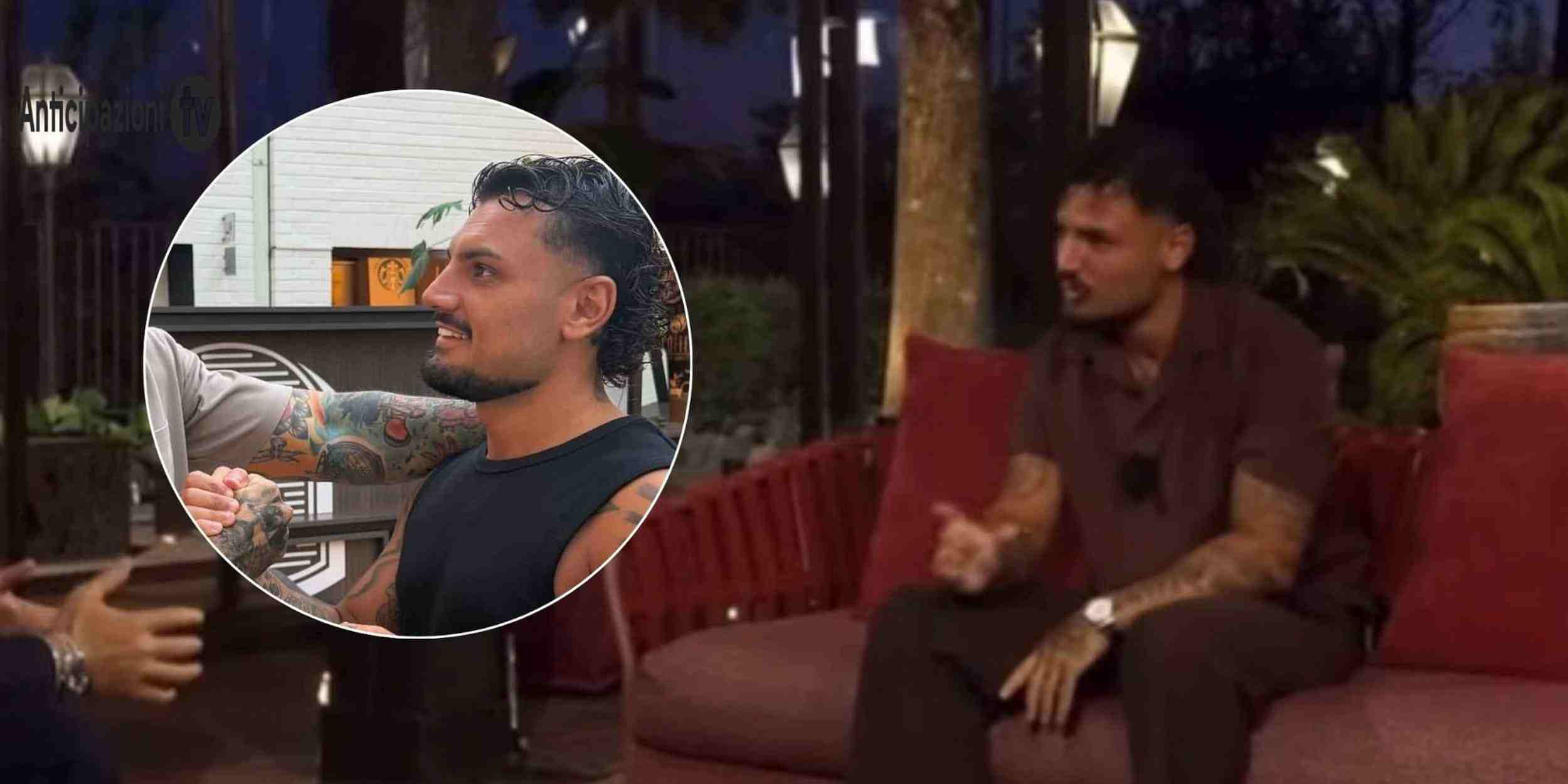 Giovanni Grazioso Steven Basalari incontro lavoro Temptation Island