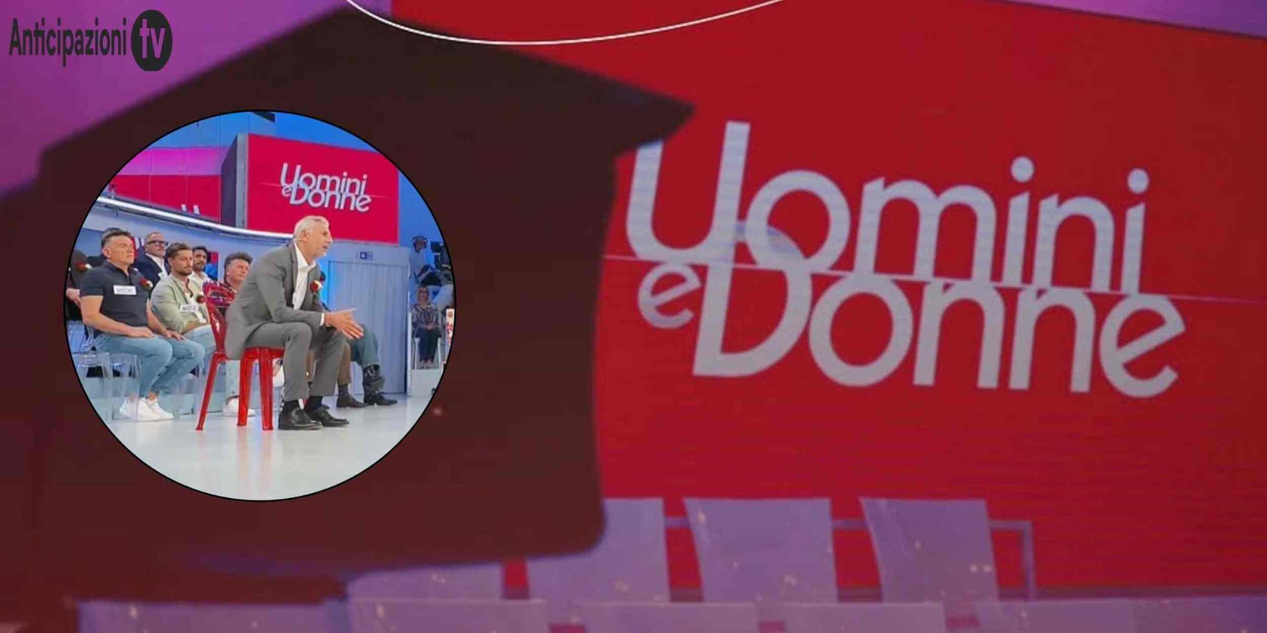Lo studio e il logo di Uomini e Donne 2026-2027