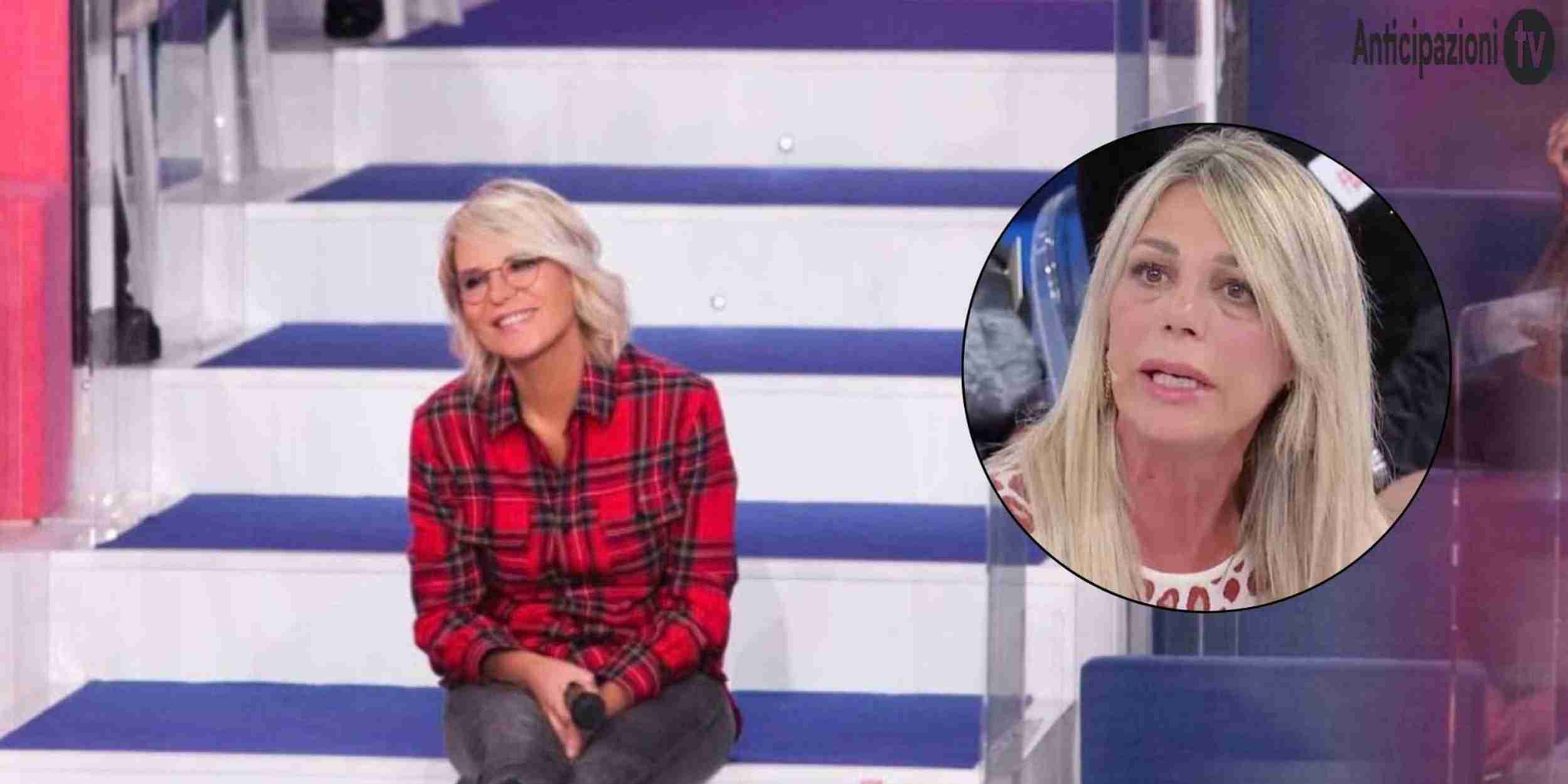 Aurora Tropea e Maria De Filippi a Uomini e Donne