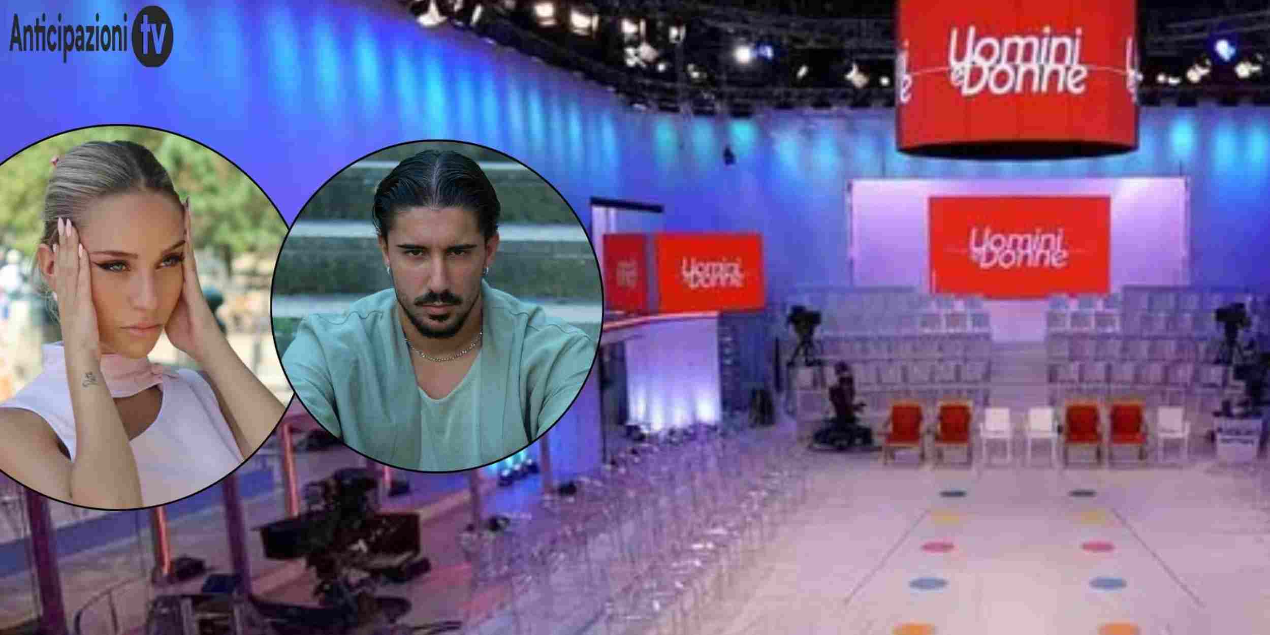 Dimitri Hristov, Soraya Sabetta e lo studio di Uomini e Donne