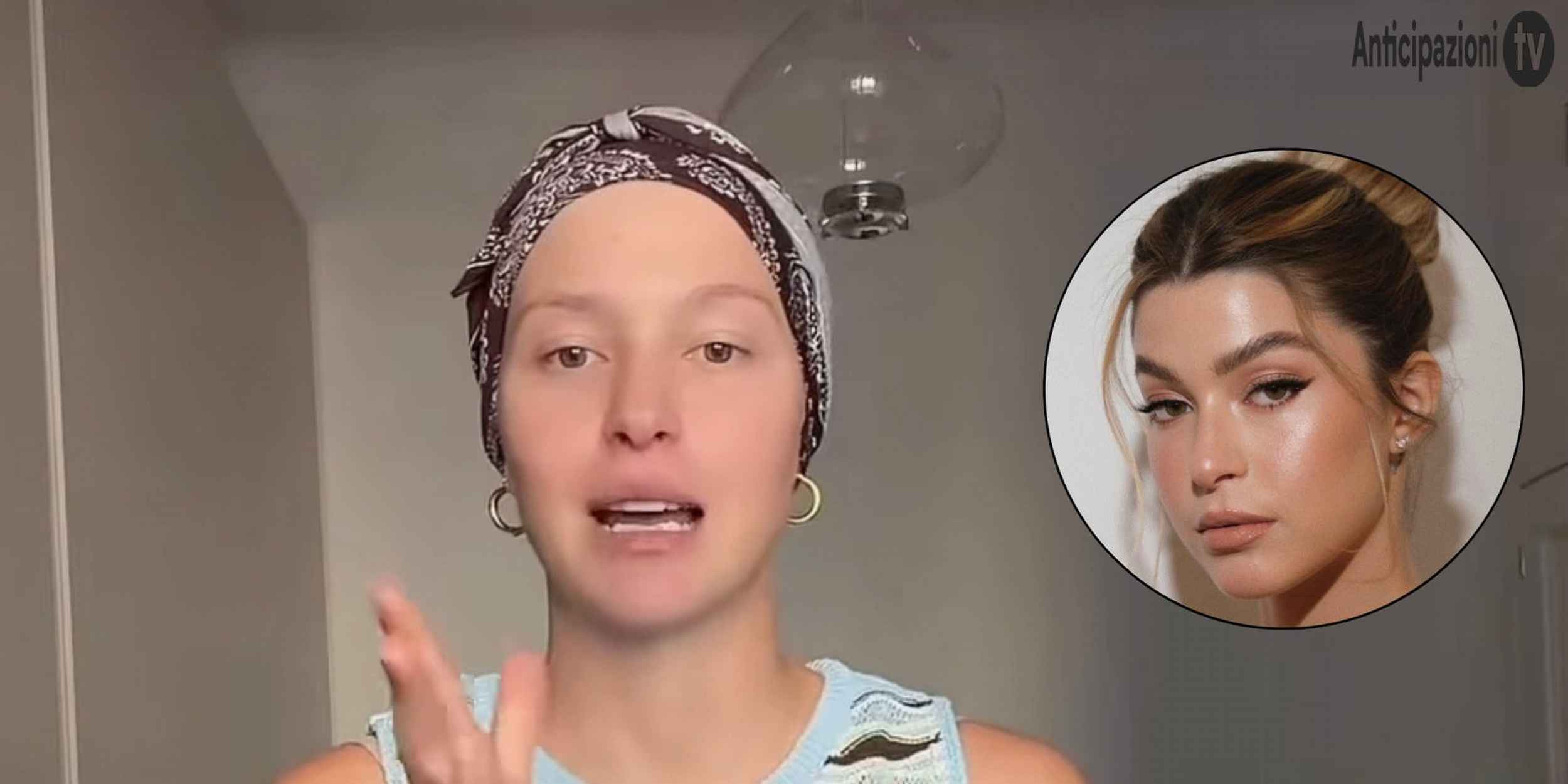 Natalia Paragoni parla del black out social e dell’ultima chemioterapia prevista il 7 settembre.