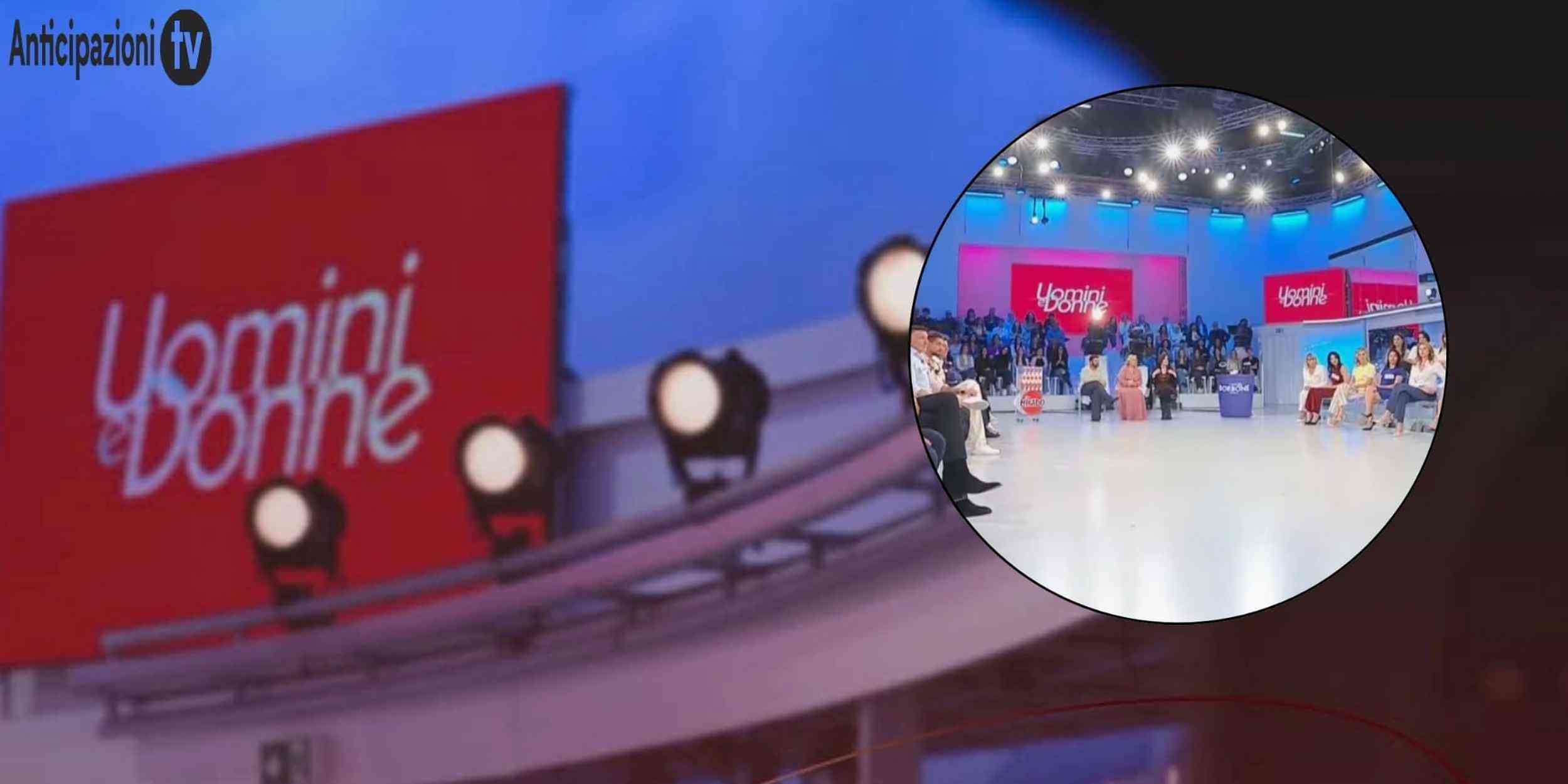 Studio di Uomini e Donne in vista delle registrazioni della nuova stagione.
