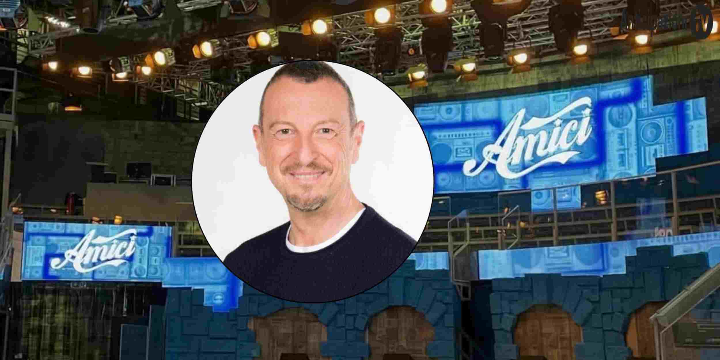 Amadeus e il nuovo studio di Amici 26.