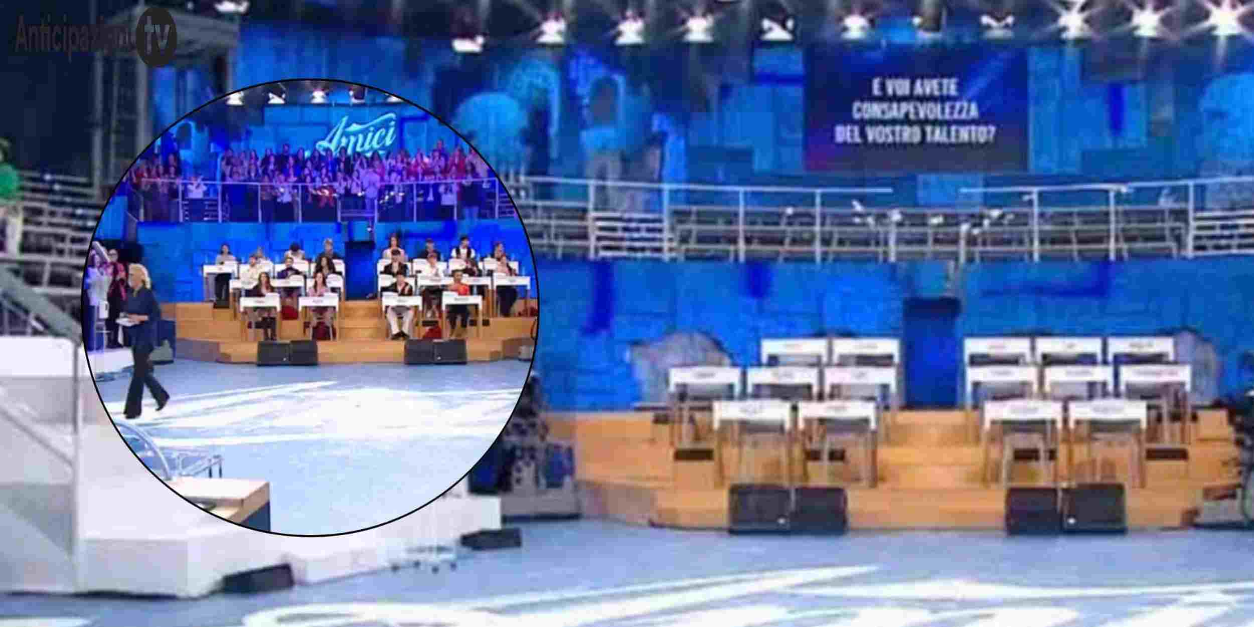 Lo studio di Amici 26