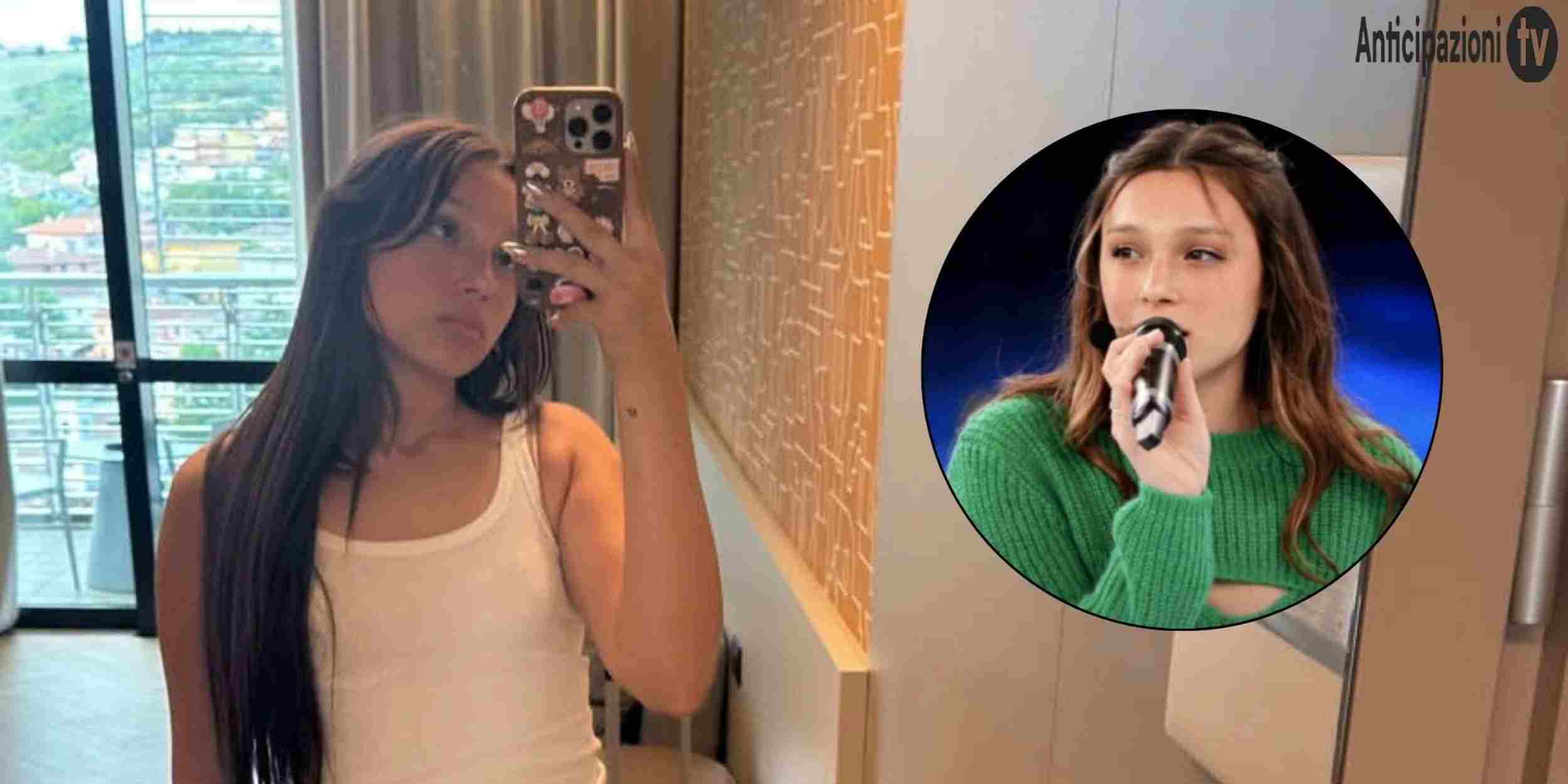 Sarah Toscano su Instagram e in uno scatto ad Amici