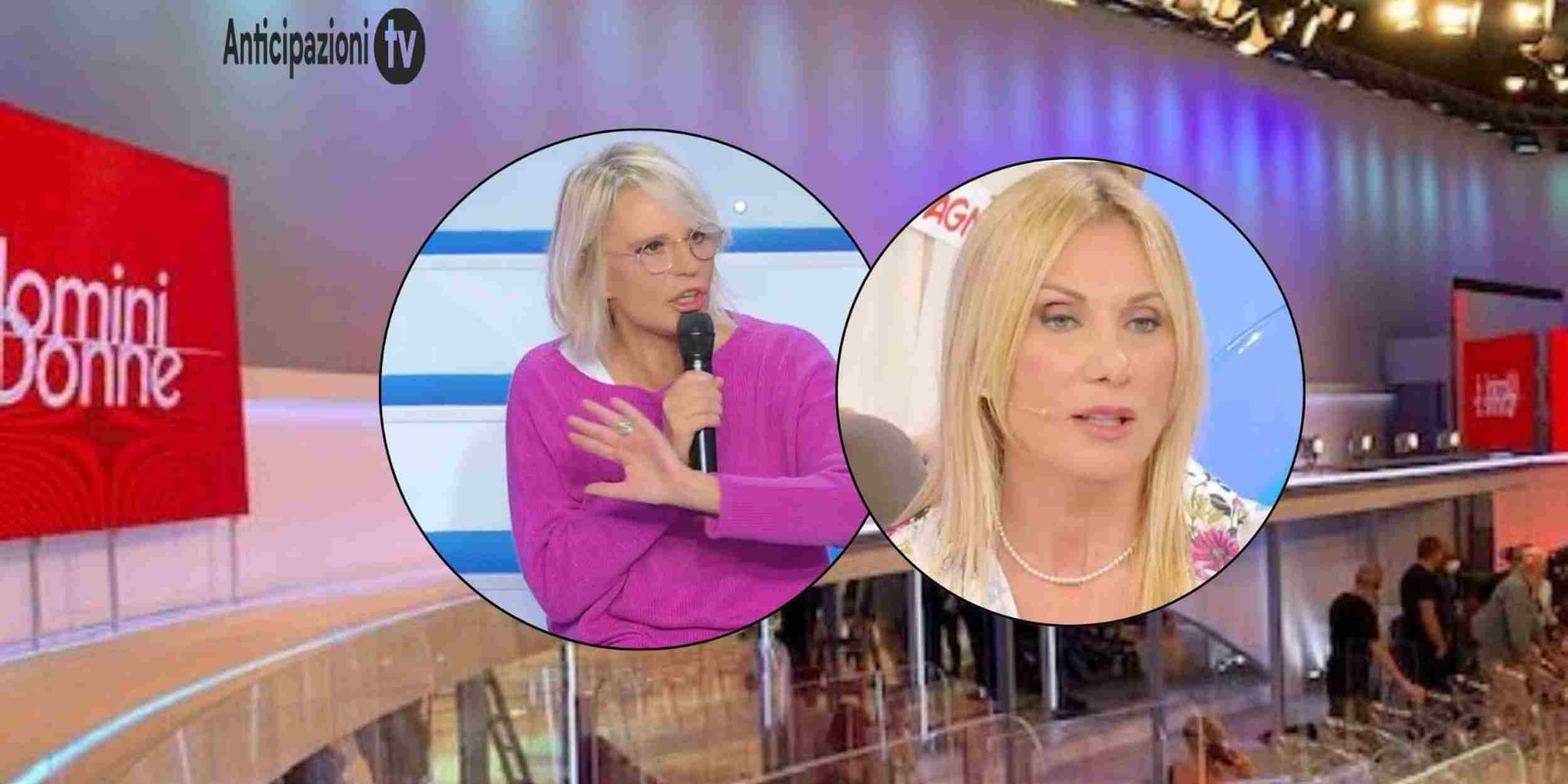 Sabrina Zago e Maria De Filippi a Uomini e Donne