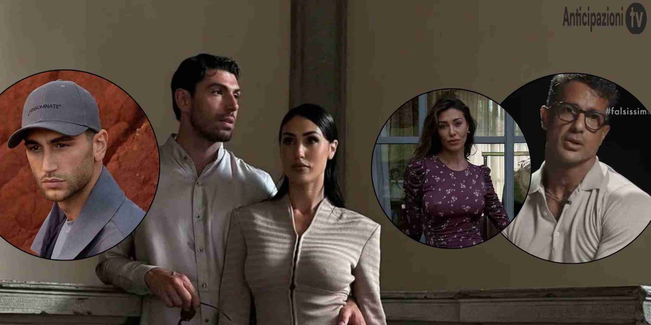 Jeremias Rodriguez, Ignazio e Cecilia, Belen e Fabrizio Corona
