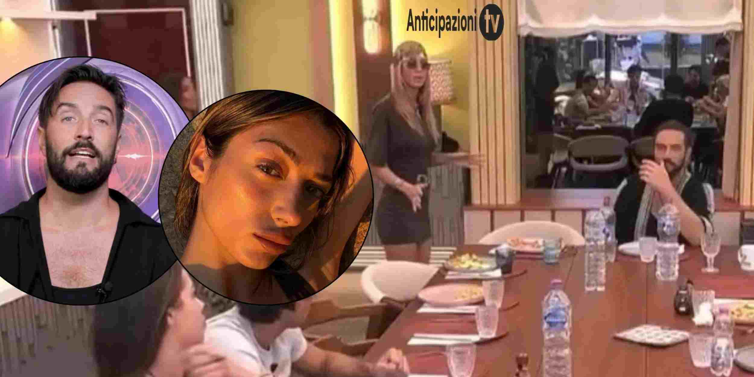 Alex Belli nella casa del GF VIP 2026 e Soleil Stasi.