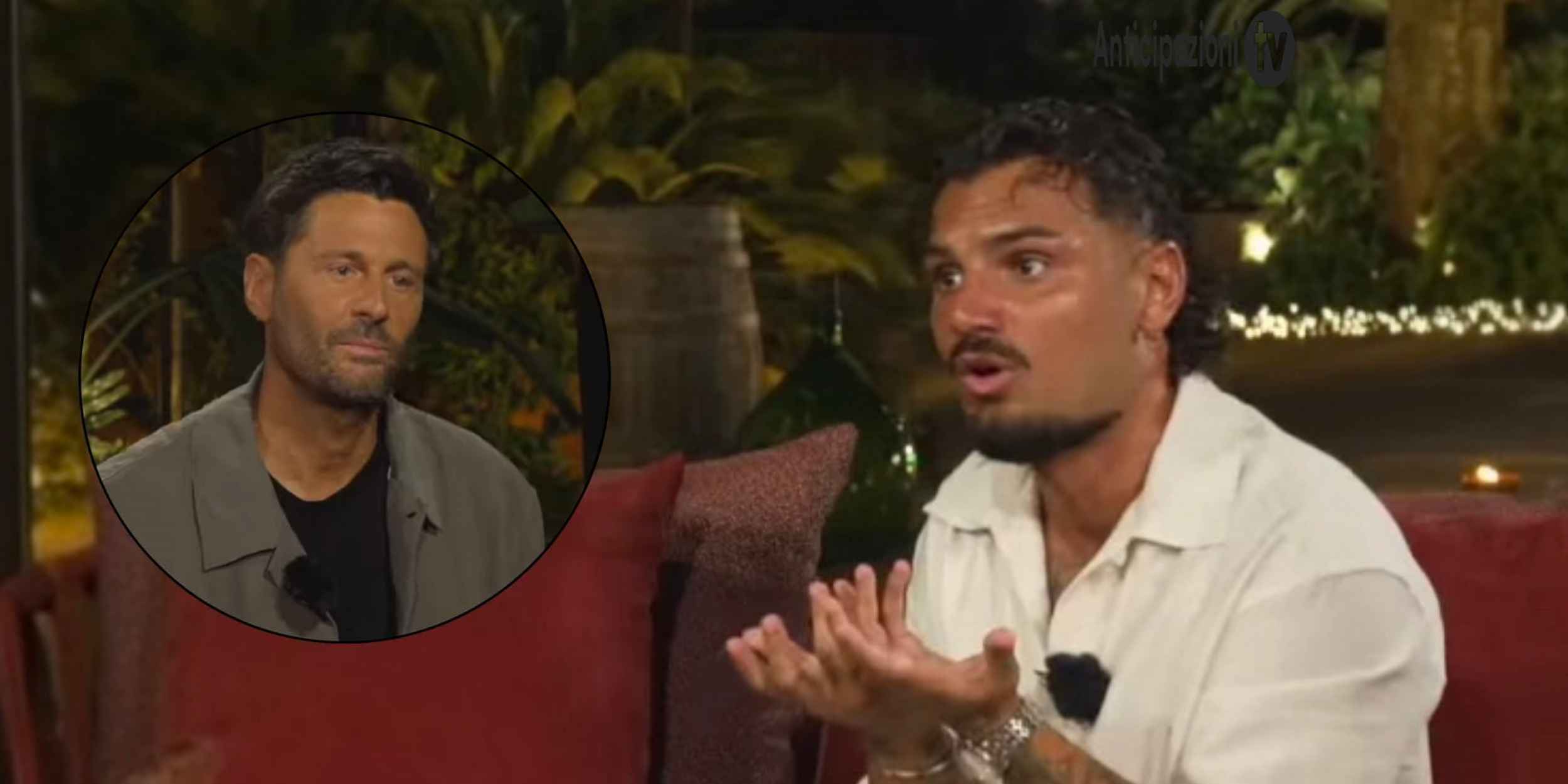 Filippo Bisciglia e Giovanni Grazioso durante Temptation Island e poi...e poi... del 7 Settembre 2026