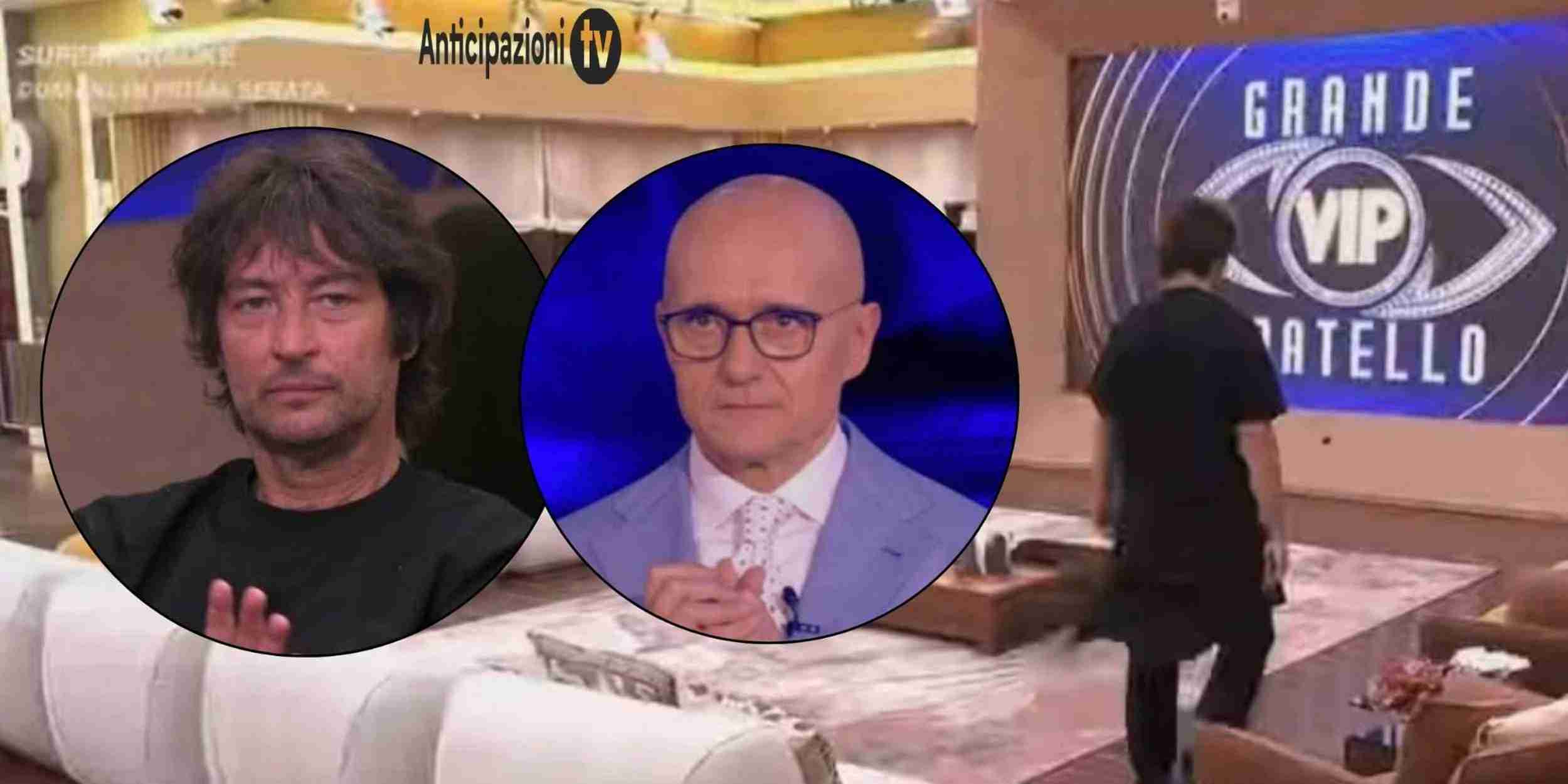 Simone Annichiarico al GF VIP 2026 e Alfonso Signorini