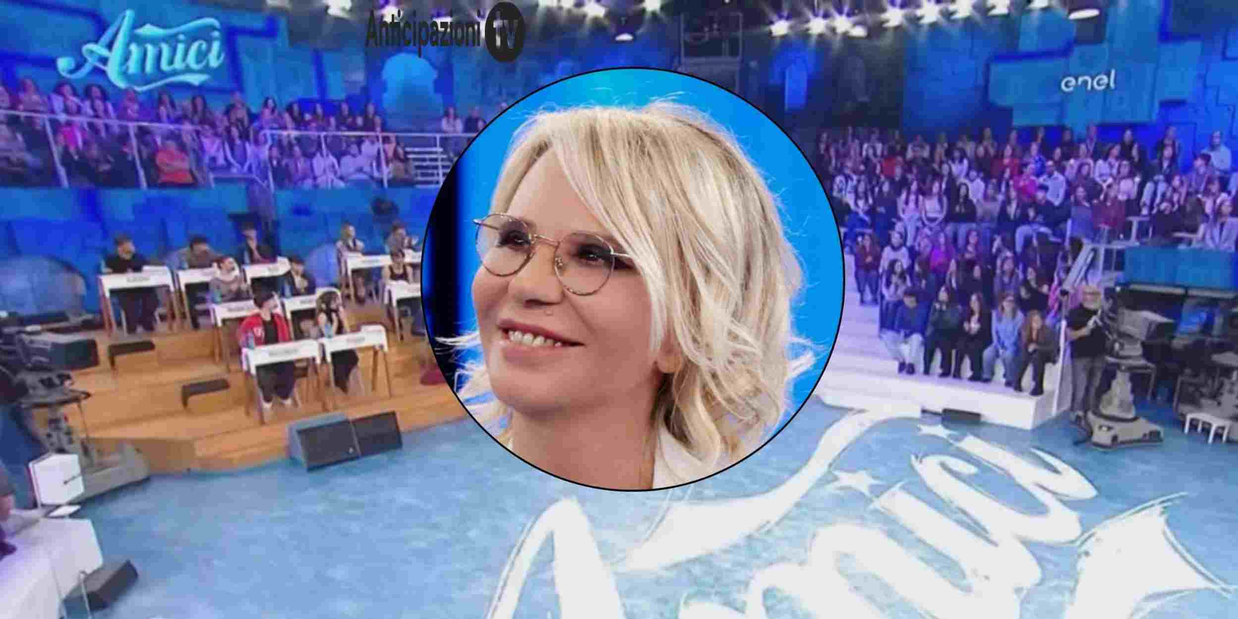 Maria De Filippi nello studio di Amici 26