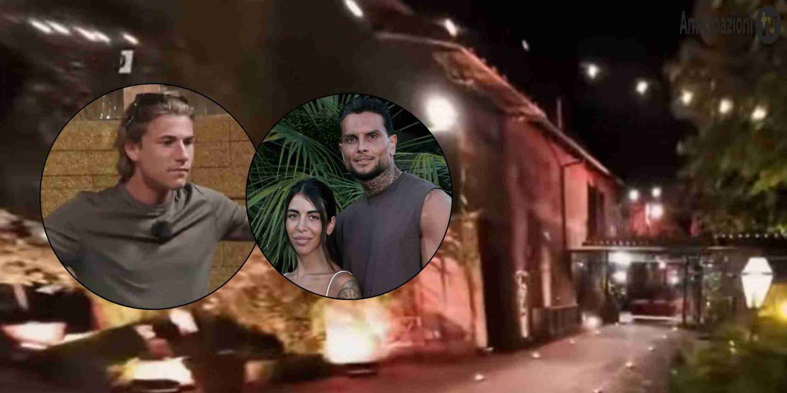 La location di Temptation Island e poi, con Alessandra, Gabriele e Rosario