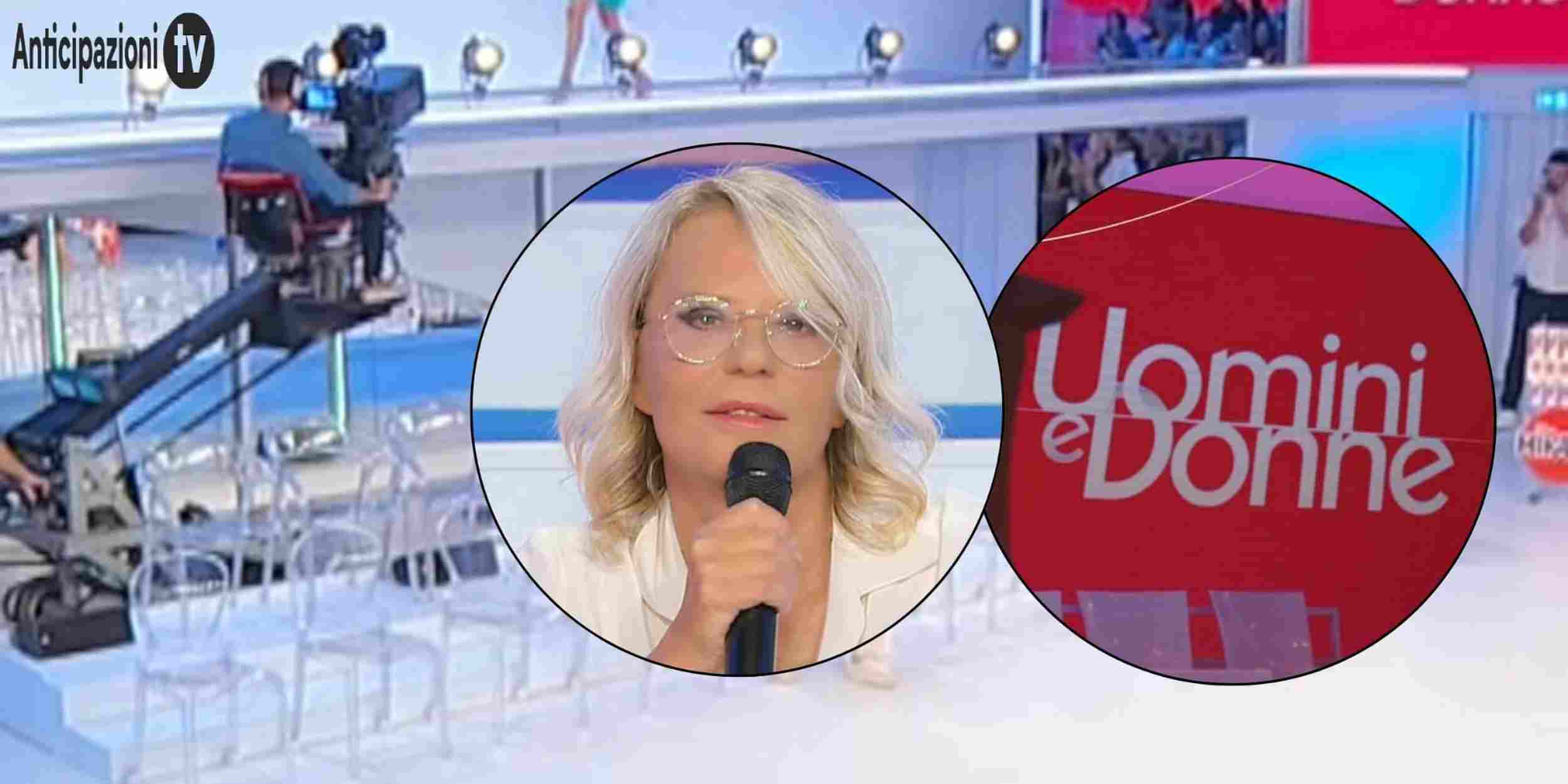 Lo studio di Uomini e Donne 2026-2027 e Maria De Filippi