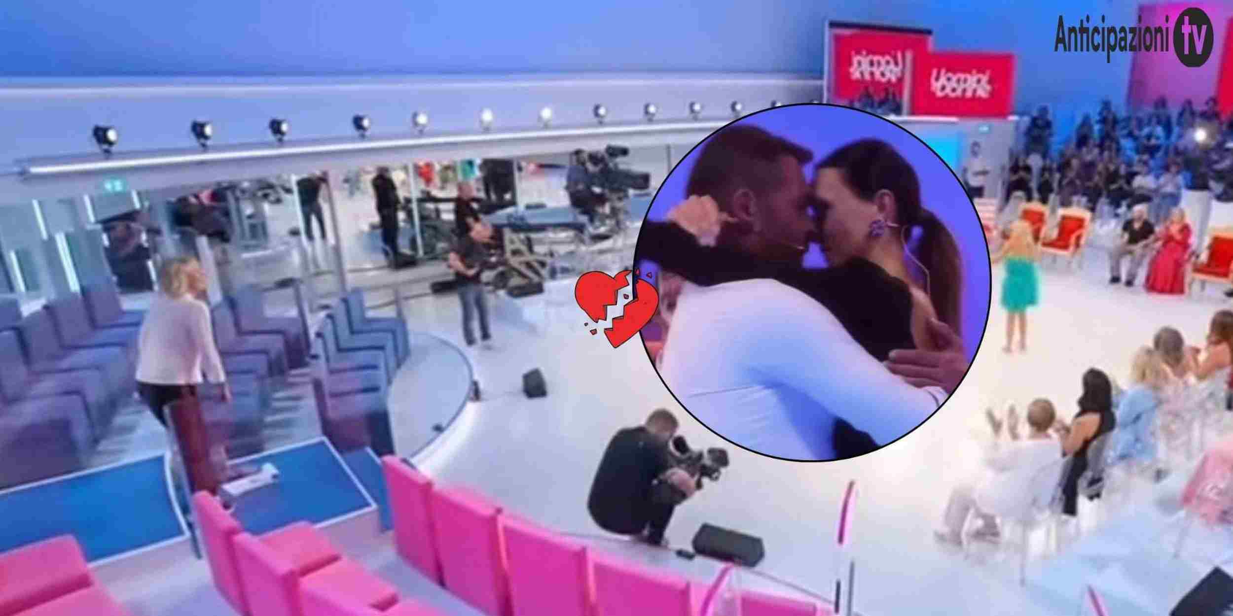 Agnese e Roberto nello studio di Uomini e Donne 2026-2027