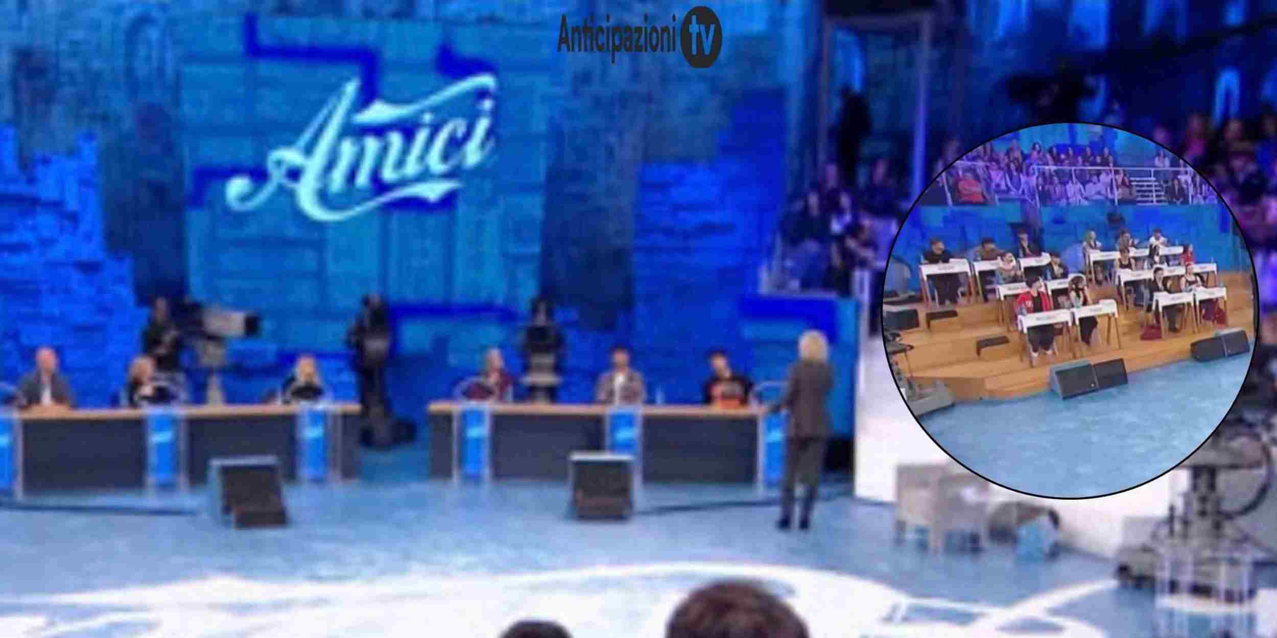 Lo studio di Amici 26