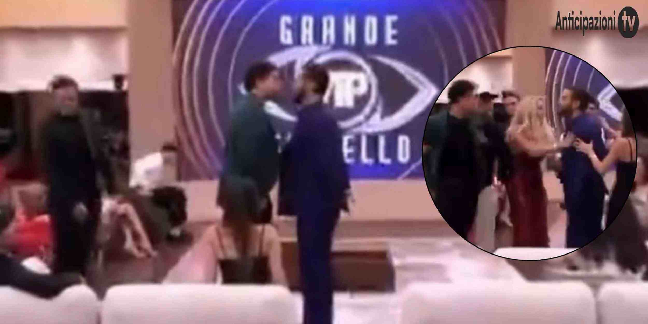 Rissa sfiorata tra Alex Belli ed Alessandro Roncaccia al GF VIP 2026