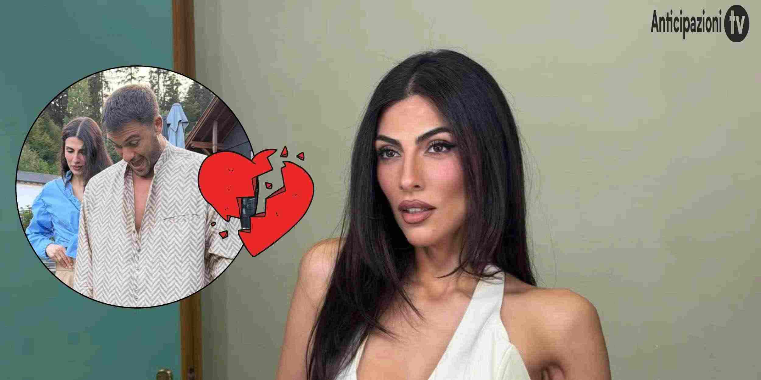Giulia Salemi e uno scatto con Pierpaolo Pretelli e il loro figlio Kian