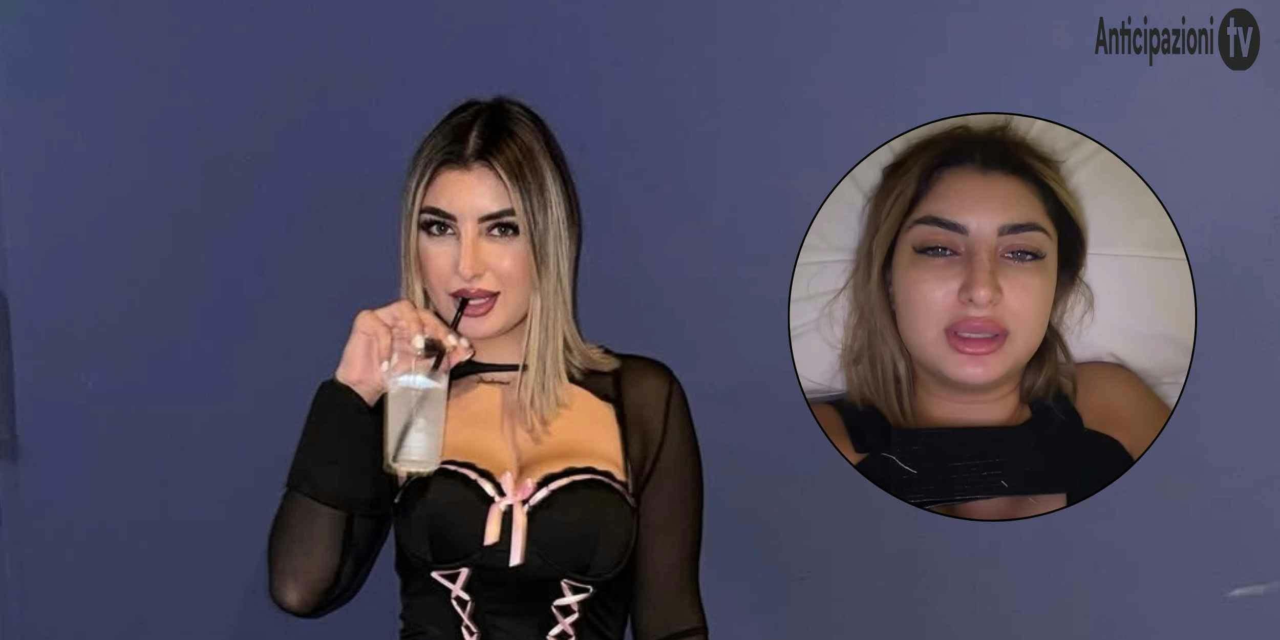 Sabrina Soussi di Temptation Island dopo l'intervento al seno