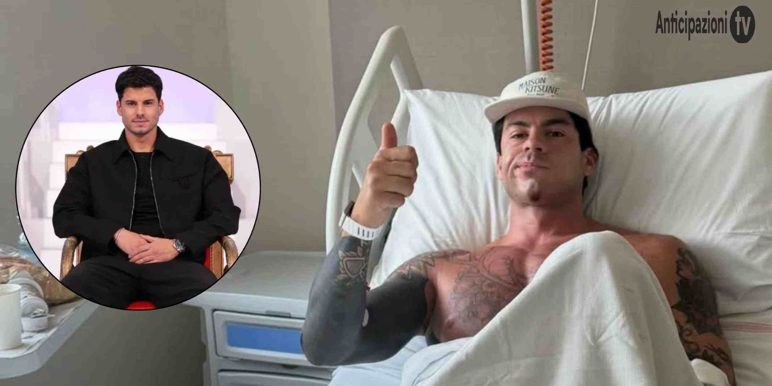 Luca Daffrè, ex tronista di Uomini e Donne in ospedale dopo l'incidente stradale.